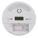 2 IN 1 Carbon Monoxide Smoke Alarm Sensor Toxic Gas Leak Detection Alarm