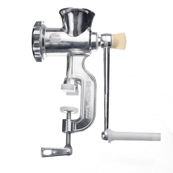 2 In 1 Hand Operated Juicer Presses Food Meat Grinder Meat Fruit Vegetable