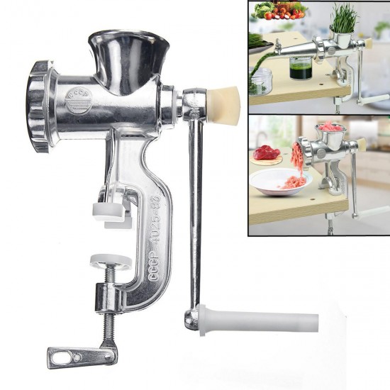 2 In 1 Hand Operated Juicer Presses Food Meat Grinder Meat Fruit Vegetable 2 In 1 Hand Operated Juicer Presses Food Meat Grinder Meat Fruit Vegetable
