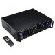 2000W 5CH 110V Bluetooth Amplifier Receiver Mixer Echo System HIFI Mic Home Car