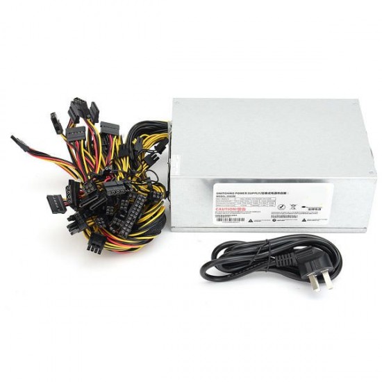 2000W Bitcoin Mining Miner Power Supply Mining Machine with 2 Fan 2000W Bitcoin Mining Miner Power Supply Mining Machine with 2 Fan