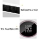 2000W Electric Timing Wall Mounted Heater Space Heating Air Conditioner W/ Remote 2000W Electric Timing Wall Mounted Heater Space Heating Air Conditioner W/ Remote