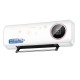 2000W Electric Timing Wall Mounted Heater Space Heating Air Conditioner W/ Remote 2000W Electric Timing Wall Mounted Heater Space Heating Air Conditioner W/ Remote