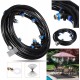 20M+3M Outdoor Mist Coolant System Water Sprinkler Garden Patio Mister Cooling Spray Kits Micro Irrigation Set With 36 Spray Nozzles 20M+3M Outdoor Mist Coolant System Water Sprinkler Garden Patio Mister Cooling Spray Kits Micro Irrigation Set With 36 Spray Nozzles