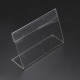 20Pcs 9cmx6cm Acrylic Sign Display Label Price Name Card Tag Holder Stands 20Pcs 9cmx6cm Acrylic Sign Display Label Price Name Card Tag Holder Stands