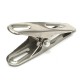 20Pcs Stainless Steel Clips Tent Windproof Securing Hook Buckle 20Pcs Stainless Steel Clips Tent Windproof Securing Hook Buckle