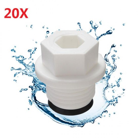 20pcs PPR Teeth Plug PPR External Wire Plug DN20 Pipe Fittings of Hot Water 20pcs PPR Teeth Plug PPR External Wire Plug DN20 Pipe Fittings of Hot Water