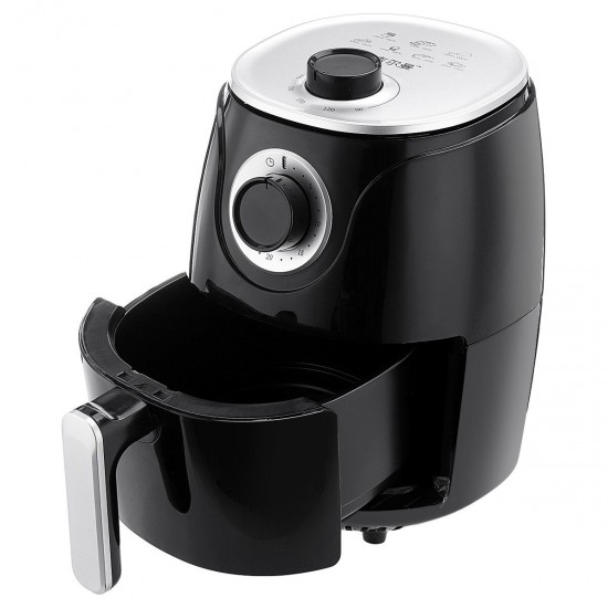 220V 1500wW Air Fryer Household 2.6L Large Capacity No Oil Smoke Electric Fryer Fries Pizza Cooker Oven 220V 1500wW Air Fryer Household 2.6L Large Capacity No Oil Smoke Electric Fryer Fries Pizza Cooker Oven