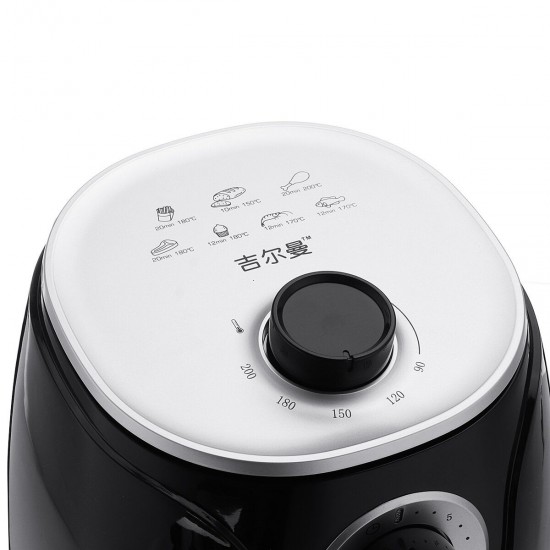 220V 1500wW Air Fryer Household 2.6L Large Capacity No Oil Smoke Electric Fryer Fries Pizza Cooker Oven 220V 1500wW Air Fryer Household 2.6L Large Capacity No Oil Smoke Electric Fryer Fries Pizza Cooker Oven