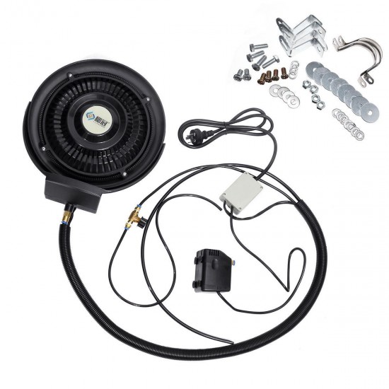 220V-240V 55W Centrifugal Atomizing Disk Main Machine Water Fan Mist Kit with Pump 220V-240V 55W Centrifugal Atomizing Disk Main Machine Water Fan Mist Kit with Pump