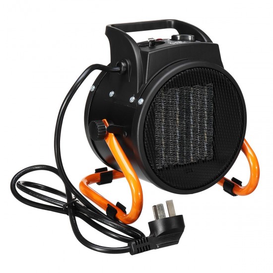 220V 2KW Industrial Fan Heater Electric Heater Fan Tilting Round for Industrial Workshop Garage 220V 2KW Industrial Fan Heater Electric Heater Fan Tilting Round for Industrial Workshop Garage