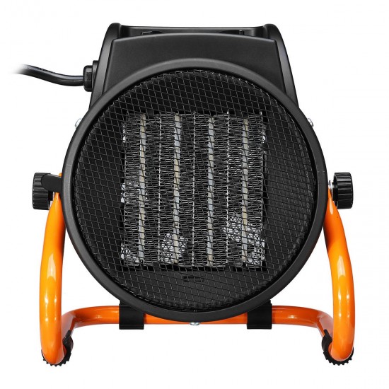 220V 2KW Industrial Fan Heater Electric Heater Fan Tilting Round for Industrial Workshop Garage 220V 2KW Industrial Fan Heater Electric Heater Fan Tilting Round for Industrial Workshop Garage