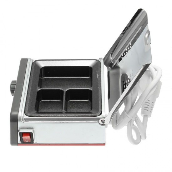 220V 3-Well Portable Dental Analog Wax Heating Dipping Pot Lab Heater Equipment Dental Tools 220V 3-Well Portable Dental Analog Wax Heating Dipping Pot Lab Heater Equipment Dental Tools