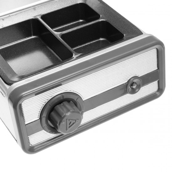 220V 3-Well Portable Dental Analog Wax Heating Dipping Pot Lab Heater Equipment Dental Tools 220V 3-Well Portable Dental Analog Wax Heating Dipping Pot Lab Heater Equipment Dental Tools