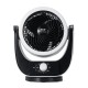 220V 30W 3 Speed Portable Air Circulator Cooling Fan USB Charging Knob/Remote Control