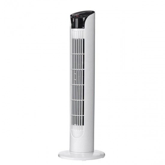 220V 40W Tower Type Three-speed Bladeless Electric Cooling Fan 0.8M Remote Control For Home Room