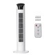 220V 40W Tower Type Three-speed Bladeless Electric Cooling Fan 0.8M Remote Control For Home Room