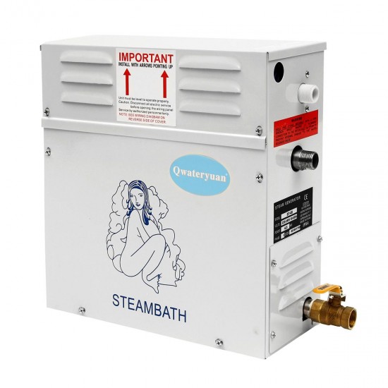 220V 4.5KW Steam Generator Sauna Bath Home Spa Shower Steamer ST-135M Controller