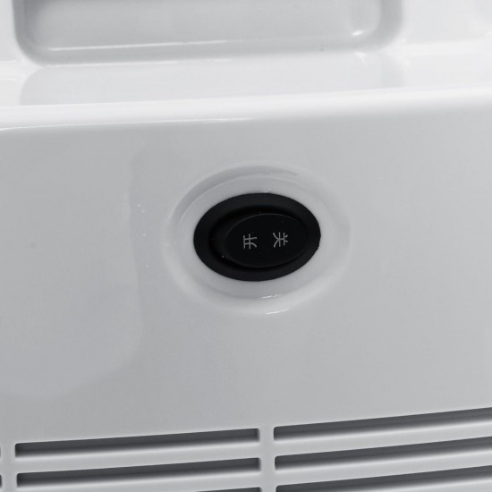 220V 50HZ 2200ML Air Dehumidifier LCD Display Screen Air Dryer White Home Bedroom Basement