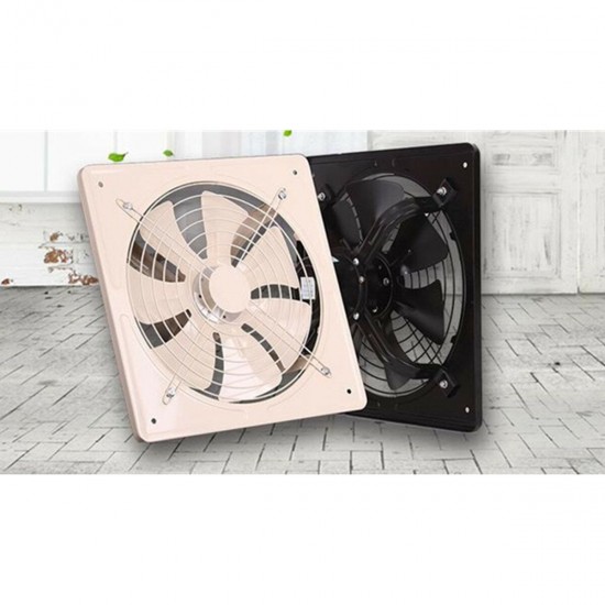 220V 50W Industrial Ventilation Extractor Metal Axial Exhaust Air Blower Fan220V 50W
