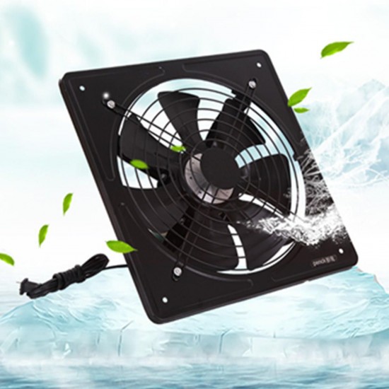 220V 60W Industrial Ventilation Extractor Metal Axial Exhaust Air Blower Fan 220V 60W Industrial Ventilation Extractor Metal Axial Exhaust Air Blower Fan