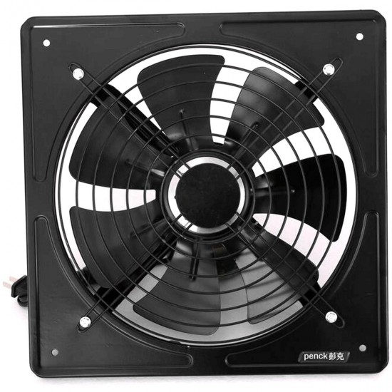 220V 60W Industrial Ventilation Extractor Metal Axial Exhaust Air Blower Fan 220V 60W Industrial Ventilation Extractor Metal Axial Exhaust Air Blower Fan