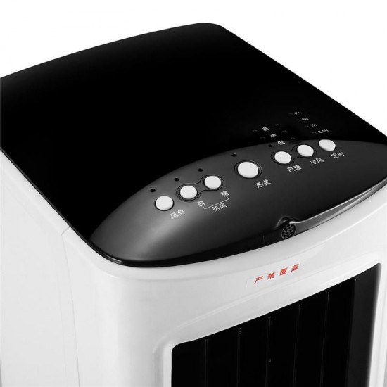 220V 60W/2000W 5L Air Conditioner Conditioning Fan Humidifier Cooler Cooling Heating System Remote