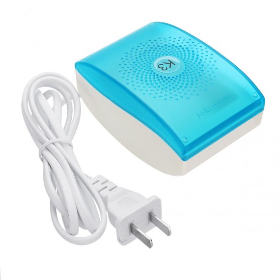 220V Automatic Hearing Aid Cleaner Dryer Drying Electric Dehumidification UV Light Storage Box