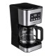220V Coffee Maker 12 Cups 1.5L Semi-Automatic Espresso Making Machine Stainless Steel