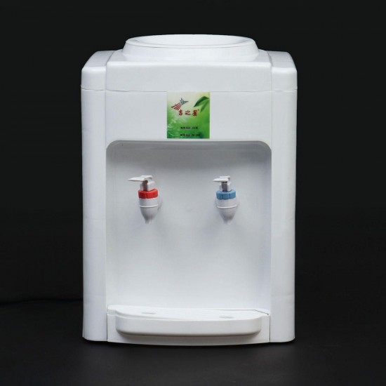 220V Electric Cold Hot Water Beverage Cooler Dispenser 3-5 Gallon Home Office Use Desktop