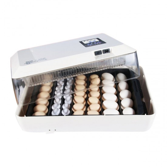 220V/12V Eggs Incubator 60 Eggs Automatic Incubatores for Hatching Goose Quail Chicken Eggs Egg Hatcher Machine