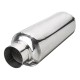2.25'' Inlet/Outlet Stainless Steel Universal Exhaust Turbine Muffler Resonator 2.25'' Inlet/Outlet Stainless Steel Universal Exhaust Turbine Muffler Resonator