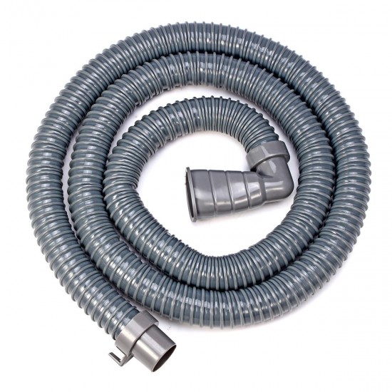 2/3/4/5M Universal Extension Washing Machine Drain Water Hose Pipe Connectors