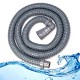 2/3/4/5M Universal Extension Washing Machine Drain Water Hose Pipe Connectors