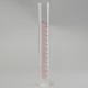 250ml 0-100 Degree Hydrometer Glass Test Jar For Wines Makeing Measuring Cylinder