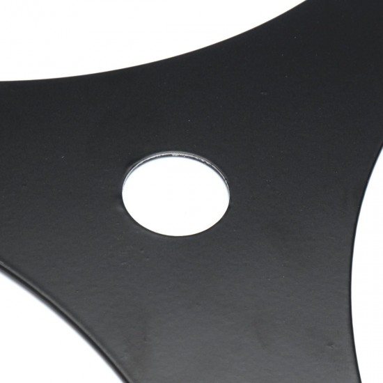 255mm 3 Teeth Brushcutter Trimmer Steel Blade Weed Machine Blade for 25.4mm Dia Strimmer 255mm 3 Teeth Brushcutter Trimmer Steel Blade Weed Machine Blade for 25.4mm Dia Strimmer