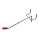 25Pcs 100mm Length Peg Board Pegboard Hooks Garage Workshop Hanging Tool Storage Display Home Hook 25Pcs 100mm Length Peg Board Pegboard Hooks Garage Workshop Hanging Tool Storage Display Home Hook