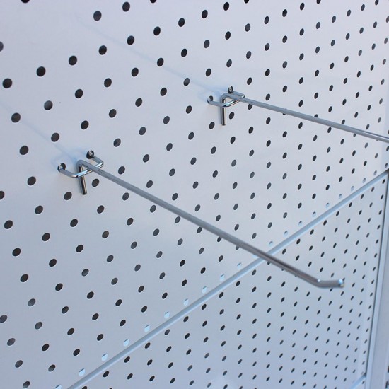 25Pcs 100mm Length Peg Board Pegboard Hooks Garage Workshop Hanging Tool Storage Display Home Hook 25Pcs 100mm Length Peg Board Pegboard Hooks Garage Workshop Hanging Tool Storage Display Home Hook