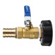 25mm S60x6 IBC Faucet Tank Adapter Pagoda Thread Outlet Tap Connector Replacement Valve Fitting Parts for Home Garden Water Connectors