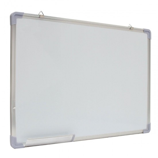 28x20 Inch Magnetic Dry Erase Whiteboard Writing Notice Board Single Side Office School Message