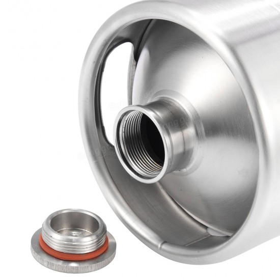 2L 68oz Stainless Steel Bottle Mini Beer Growler Fresh Wine Keg Making Barrels 2L 68oz Stainless Steel Bottle Mini Beer Growler Fresh Wine Keg Making Barrels