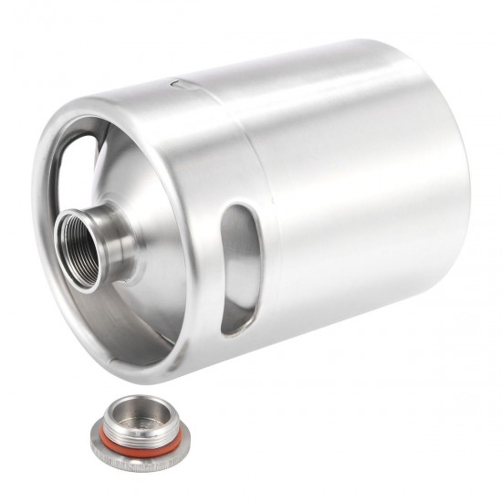 2L 68oz Stainless Steel Bottle Mini Beer Growler Fresh Wine Keg Making Barrels 2L 68oz Stainless Steel Bottle Mini Beer Growler Fresh Wine Keg Making Barrels
