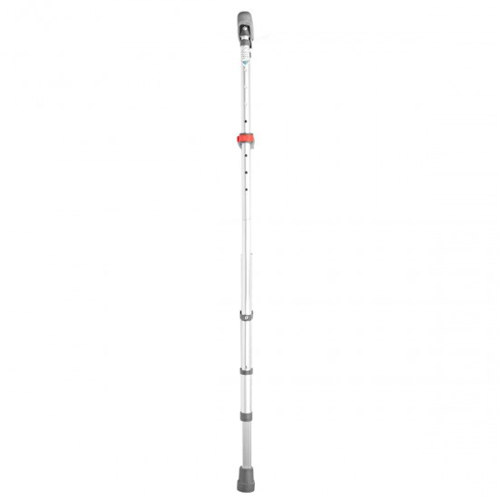 2Pcs Adjustable Height Underarm Crutched Aluminium Alloy Material Walking Stick Tools Kit 2Pcs Adjustable Height Underarm Crutched Aluminium Alloy Material Walking Stick Tools Kit