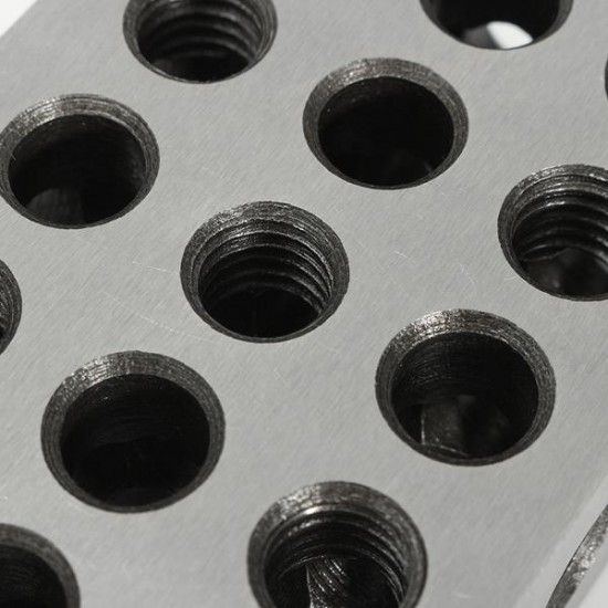 2Pcs Hardened Steel 1x2x3inch Blocks Precision Ground .0002inch Hardened Milling Tools