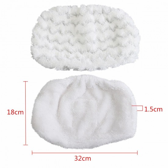 2Pcs Microfiber Steam Mop Pads Replacement for Bissell PowerFresh 1940 & 1440 Series B0006