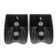 2Pcs/Set Rubber Wheel Chock Chocks Stop Brake Wedges Car Caravan Trailer Truck Block 2Pcs/Set Rubber Wheel Chock Chocks Stop Brake Wedges Car Caravan Trailer Truck Block