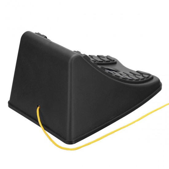 2Pcs/Set Rubber Wheel Chock Chocks Stop Brake Wedges Car Caravan Trailer Truck Block 2Pcs/Set Rubber Wheel Chock Chocks Stop Brake Wedges Car Caravan Trailer Truck Block