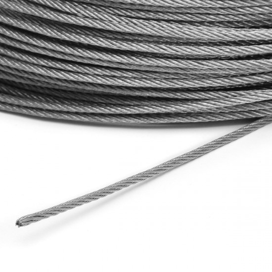 2mm Stainless Steel Wire Rope Tensile Diameter Structure Cable 2mm Stainless Steel Wire Rope Tensile Diameter Structure Cable