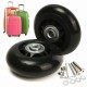 2pcs Luggage Suitcase Replacement Wheels Axles Deluxe Repair 63×28mm