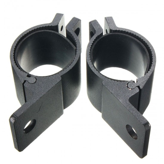 2pcs 2 Inch Light Bar Brackets LED Clamp For Roof Roll Cage Bar Tube Mounting Bracket Clamps